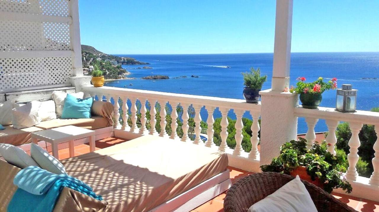 Amazing Seaview Apartment With Terrace & Parking - Casa Artevida Roses Exterior foto